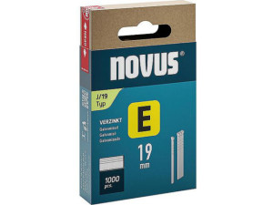 Tackernägel Novus Typ E J/19 verzinkt VPE: 1000 Stück