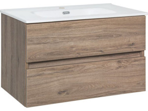 Wtu+keramik-wt Kora, Nabucco Eiche, 2 Auszüge, 805x516x470mm
