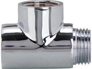 Anschluss-t-stück 1/2'' verchromt 1x1/2'' AG / 2x1/2'' IG Typ:SAS
