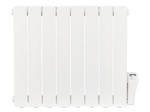 Aluminium-heizkörper elektrisch Resia, 1500 W, weiß RAL 9010