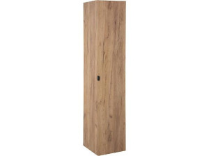 Hochschrank Serie LOSSA 1 Türe,Anschl. rechts, asteiche cortina,350x1625x370mm