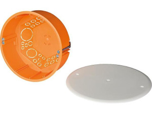 Hohlwand-abzweigdose F-Tronic d=120mm, mit Deckel 1 Stück
