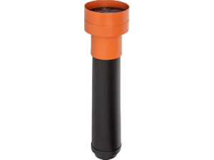 Wolf Dachdurchführung DN125 isoliert, L:1159mm, rot, für CWL