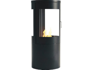 Ethanol-kaminofen CACHFIRES Columbus, Stahl Schwarz , 2 KW