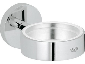 Grohe Halter für Becher, Seifenschale, Glas oder Seifenspender "Essentials", chrom