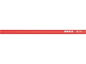 Bleistift rot aus Lindenholz Modell ZB 24cm Graphitmine HB