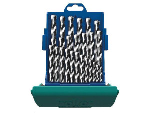 Edelstahlbohrerset HELLER 25-tlg Cobalt HSS-CO RN d 1,0 - 13,0 in 0,5 mm Schritten