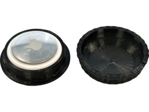 Airtag-magnethalterung, 3 Neodym Magnete, für magnetische Oberflächen