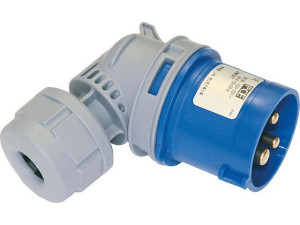 Cee-winkelstecker 16A, 230V Twist TT, IP44, Schraubenlos