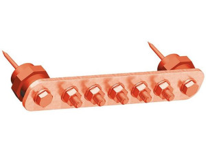 Potentialausgleichsschiene für Industriebereich Typ 1802/10CU / 1 Stück