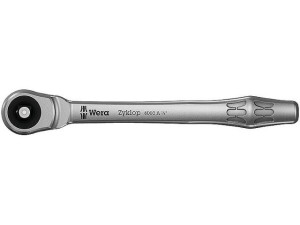 Metallknarre Zyklop 1/4' mit Durchsteckvierkant Länge 141mm