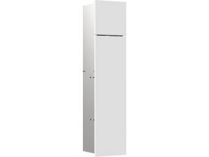 Wc-modul emco asis pure Unterputz, Anschlag links 730mm alpin-weiß