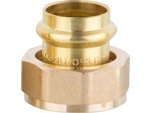 Teco Gewindeverschraubungen d 22 mm Pressanschluss, Verschraubung 1 3/8“ IG