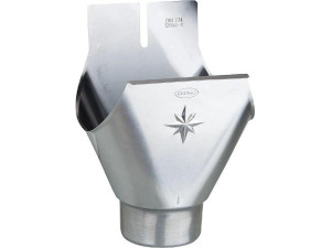 Einhang-stutzen Oval 250/80, Zink