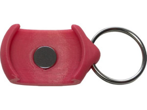 Airtag Magnetischer Anhänger rosa für Schlüssel, Taschen, Gepäck