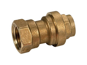 Giacomini RC109X014 Pushfitting als Kupplung mit Innengewinde 1/2"x12