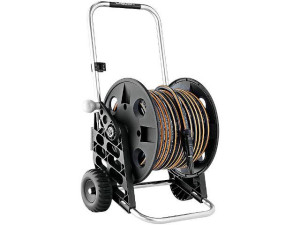 Schlauchwagen-set Genius 60 mit 30m Schlauch DN15 1/2" + Spritze, Aluminium-/Kunststoffausführung