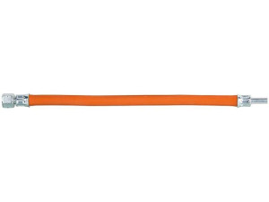Mitteldruck Gummi Schlauch PS 10 bar, 1/4' LH-ÜMxRST 8, 300mm