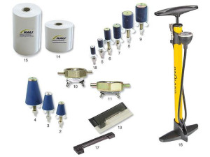 Rau PrüfStück Zylindrisch ZPP 1/2" d= 14,5mm 4 bar mit Pneumatikanschluss