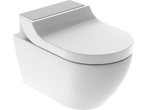 Dusch-wc Geberit AquaClean Tuma Comfort, Edelstahl gebürstet