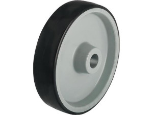 Blickle Räder mit Polyurethan-laufbelag Tragfähigkeit 500kg, Rad d=200mm,Achsloch = 20mm