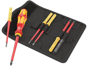 Vde-wechselklingen-set Wera Kraftform Kompakt VDE 7 Universal 2 Tool Finder, 7-teilig