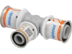 Uponor S-Press PLUS T-Stück reduziert PPSU d20mm-d20mm-d16mm