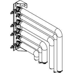 Viessmann Montagehilfe AP nach links für 1 Heiz-/Kühlkreis ZK06062