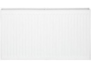 Profilheizkörper PLATTELLA V6 L Standardanschluss 6-fach, Typ 33/300/2400, Farbe weiß RAL 9016