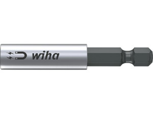Bithalter Wiha® 1/4', L = 60 mm, mit extra starkem Magnet