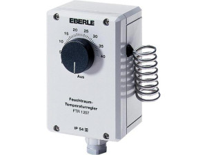 Eberle Feuchtraum-Temperaturregler Typ FTR 1207 (elektr. mechanisch) 0 . . . 40°C
