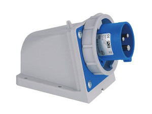 Cee-wandgerätestecker 16A, 230V Twist, IP67, Schraubklemmen