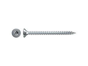 Fischer Spanplattenschraube FSPII 4,0x16, Senkkopf, blauverzinkt, Vollgewinde Innenstern TX, 551132, VPE 1000 Stück