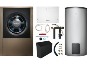 Buderus Logaplus WLW196i-11 11,71kW SG Ready Hybrid-Set Aufstellung stehend 7739621449