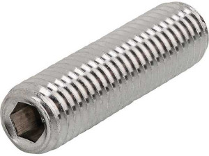 Gewindestift Innensechskant mit Spitze M5x10 A2 VPE 500 Stück