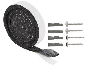 Edelstahl-abgassystem Dichtsatz für Abdeckung (Dichtband,Schrauben+Dübel)