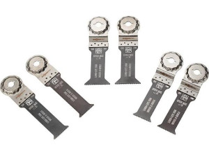 Tauchsägeblätter-set FEIN 6-teilig Best of E-Cut Starlock-Max Holz und Metall