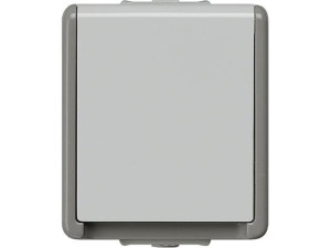 Aufputz-schuko-steckdose 75mmx66mmx54mm 1fach/ Schutzart IP44 / 1 Stück