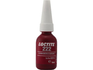 Niedrigfeste Schraubensicherung Loctite 222, Inhalt 10 ml