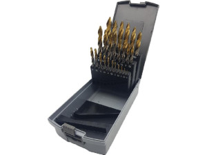 Hss Spiralbohrersatz Zira DIN 338 d 1,0-13,0x0,5 mm 25-tlg.