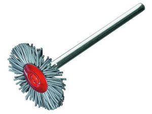 Rundbürste Schleifborsten Körnung 500mm d22mm mit 3mm Schaft