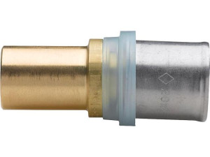 Übergangsfitting EVENES Mehrschichtverbund/Stahl-Kupfer, 16x2 - 15 mm