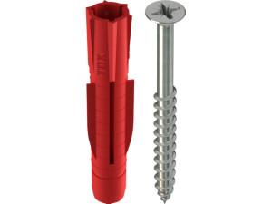 Tox Allzweckdübel Tri 10x61 mm + Schraube 10101281 VPE 20 Stück