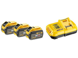 Akku-starterset DeWALT 54V DCB 118 x3 3 Akkus 9,0 Ah und Ladegerät