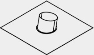 Viessmann Dachpfanne schwarz DN125 7501784