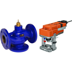 Viessmann 3-Wege-Ventil mit Stellantrieb 3-Punkt DN65 7377834