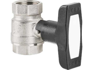 Isolier-t Kugelhahn, Typ G, DN20 (3/4") IG PN20, voller Durchgang