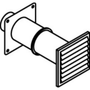 Viessmann Außenwanddurchführung Wetterschutz DN180 7439114