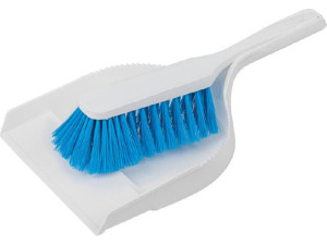 Hygiene-kehrgarnitur, weiß, groß, stabil, blau