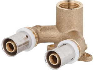 Pressfiting für MSVR Doppelwandscheibe 16x2mm - DN15 (1/2") - 16x2mm TH-Kontur